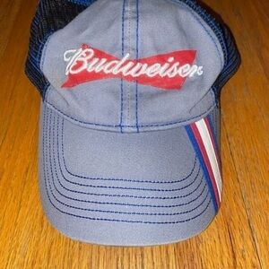 Budweiser Gray Trucker Hat, King of Beers